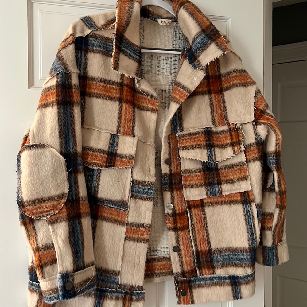 POL plaid jacket size medium. Barely worn.